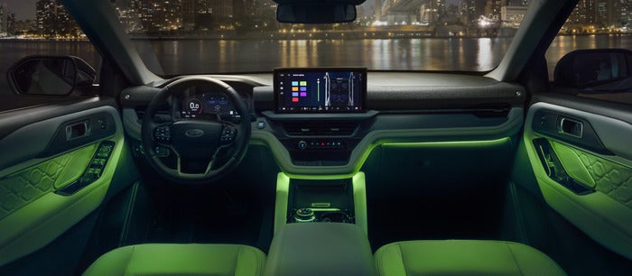 interior screen of ford explorer