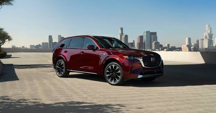 Red Mazda CX-90