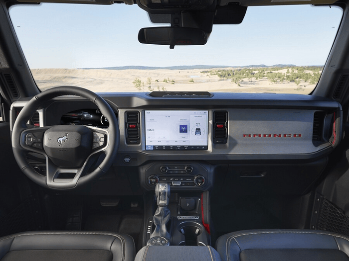 Ford Bronco interior
