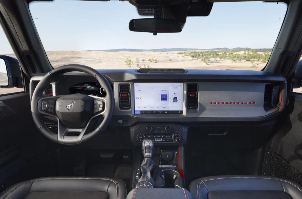 2025 Ford Bronco Raptor interior