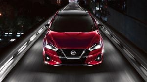 Red Nissan Maxima