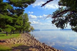 Mississippi River in Wisconsin 