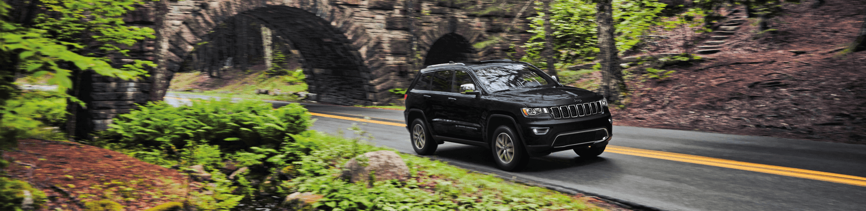 Jeep Grand Cherokee on the Road