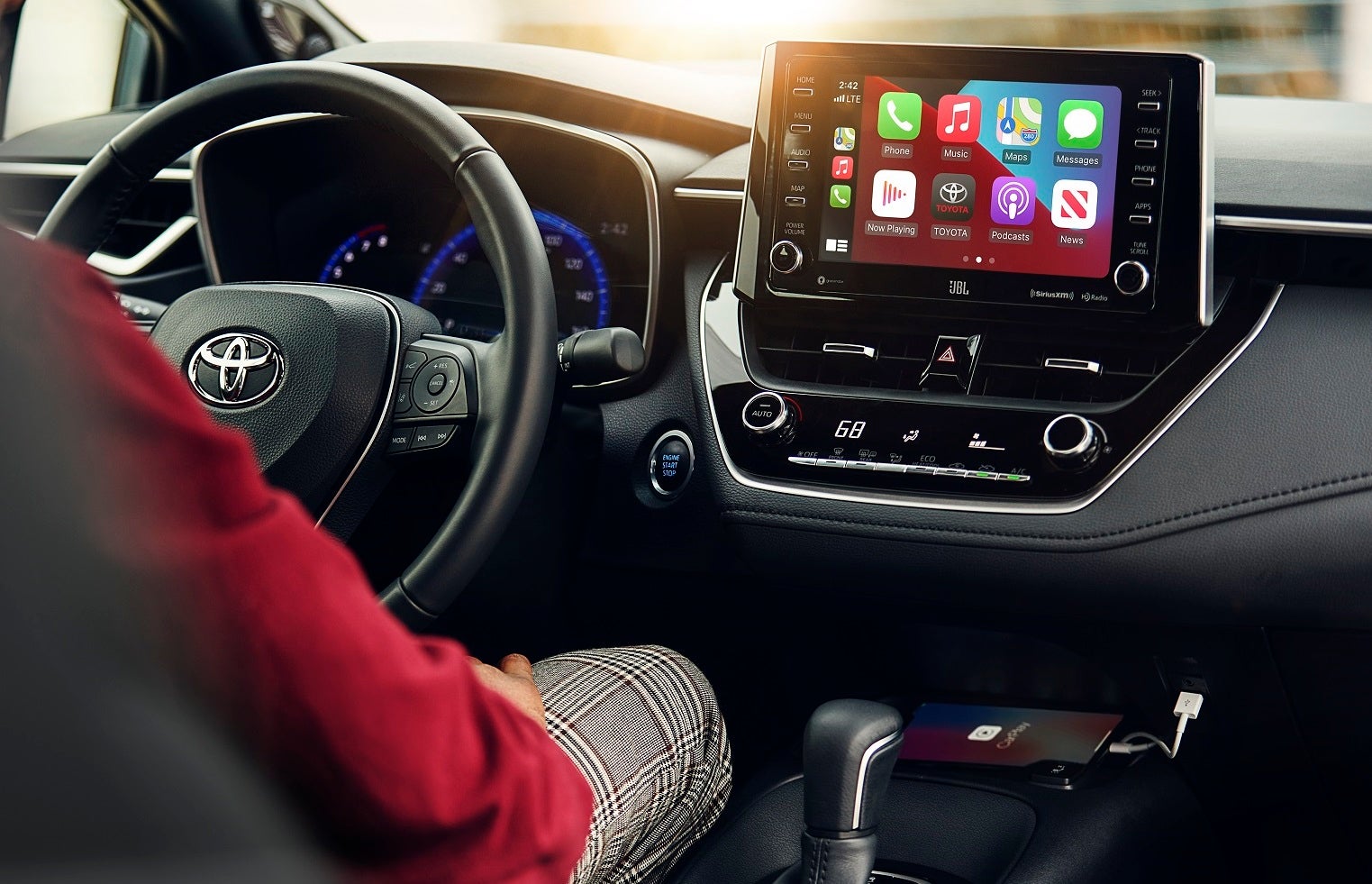 2022 Toyota Corolla Apple CarPlay integration