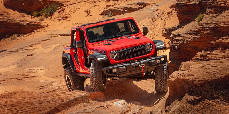 2026 Jeep Wrangler rock crawling