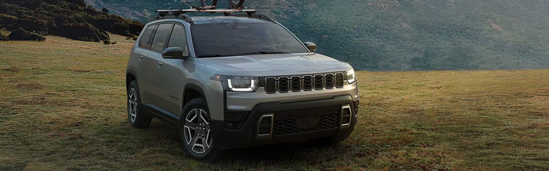 Engine = 1.6L Turbo Hybrid ONLY (no V6/V8 options) Towing = 3,500 lbs | Payload = 850 lbs (with disclaimer) Trim lineup: Cherokee 4x4 (base) | Laredo | Limited | Overland 4WD STANDARD on ALL trims Published: June 2026 | Zip: 43701