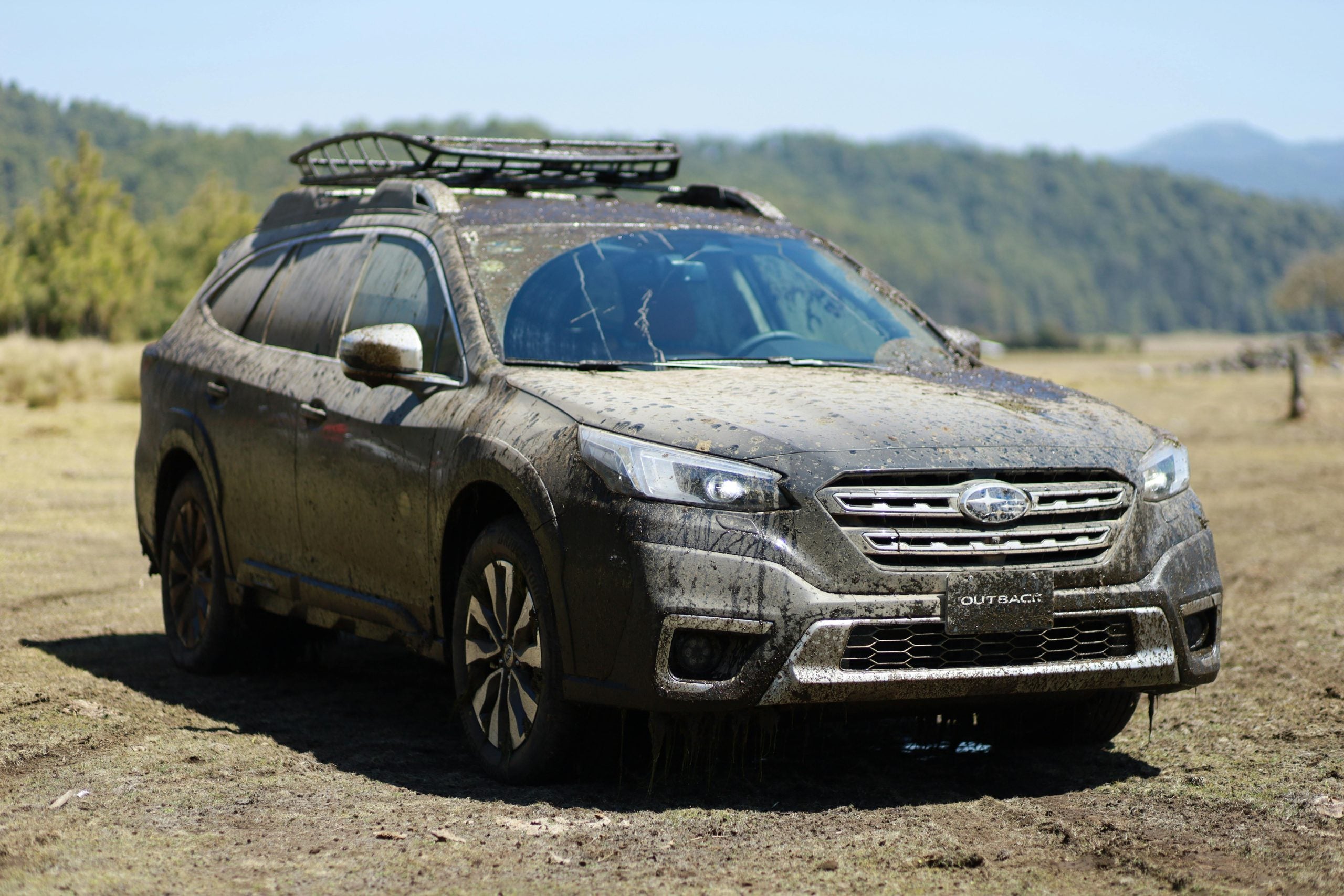 Dirty Subaru Outback