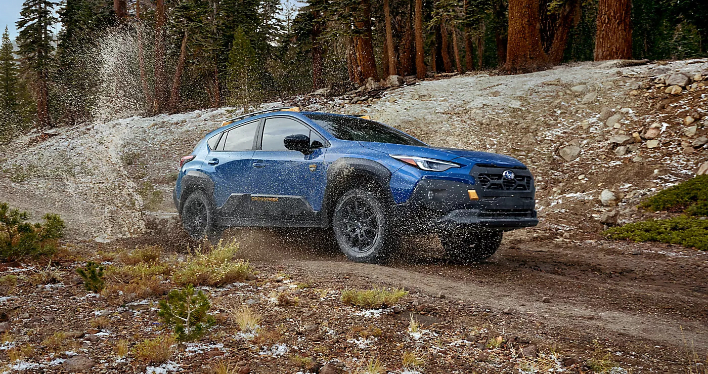 2024-Subaru-CrosstrekWilderness-RainyTrail