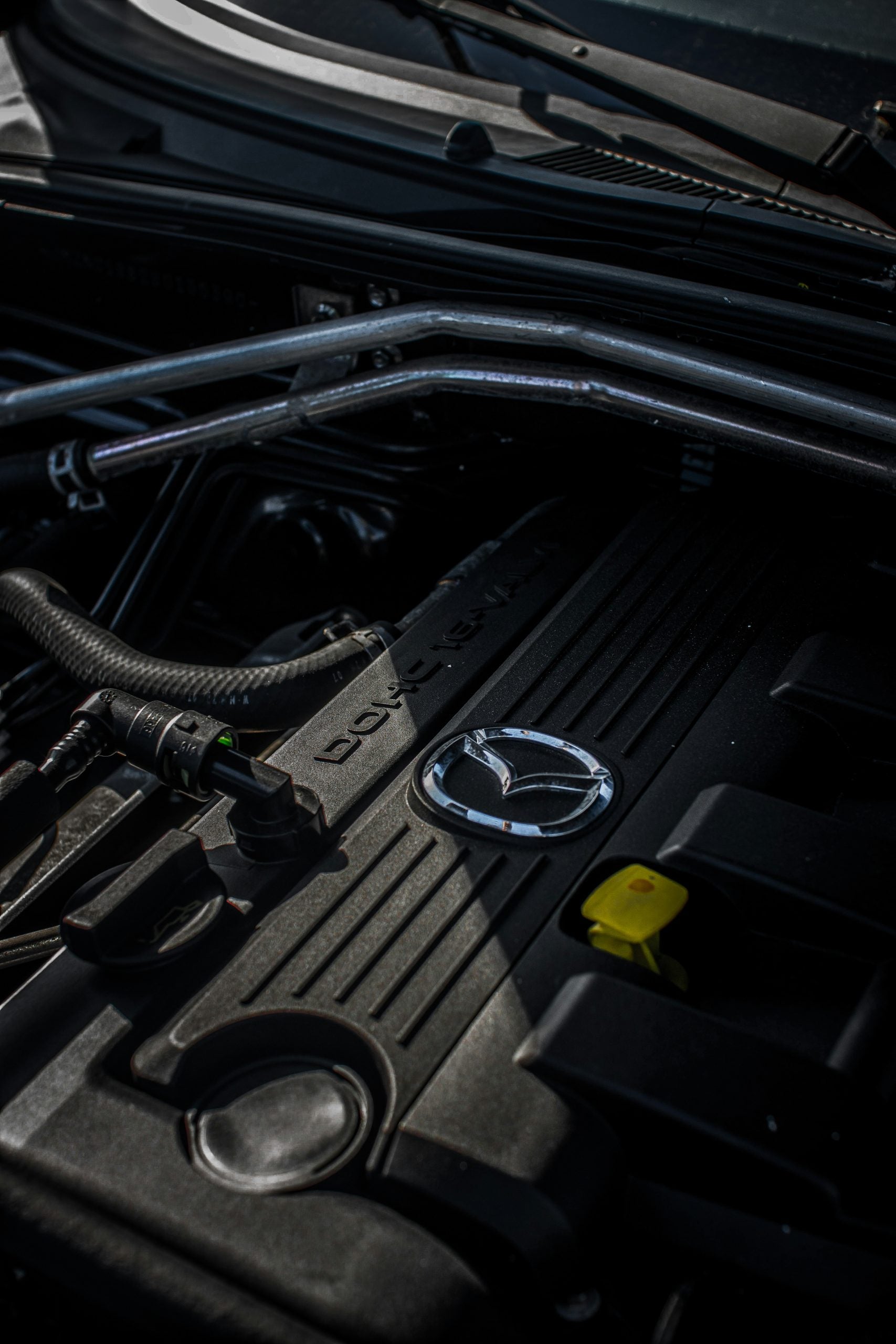 Engine Of A Mazda MX-5 NC