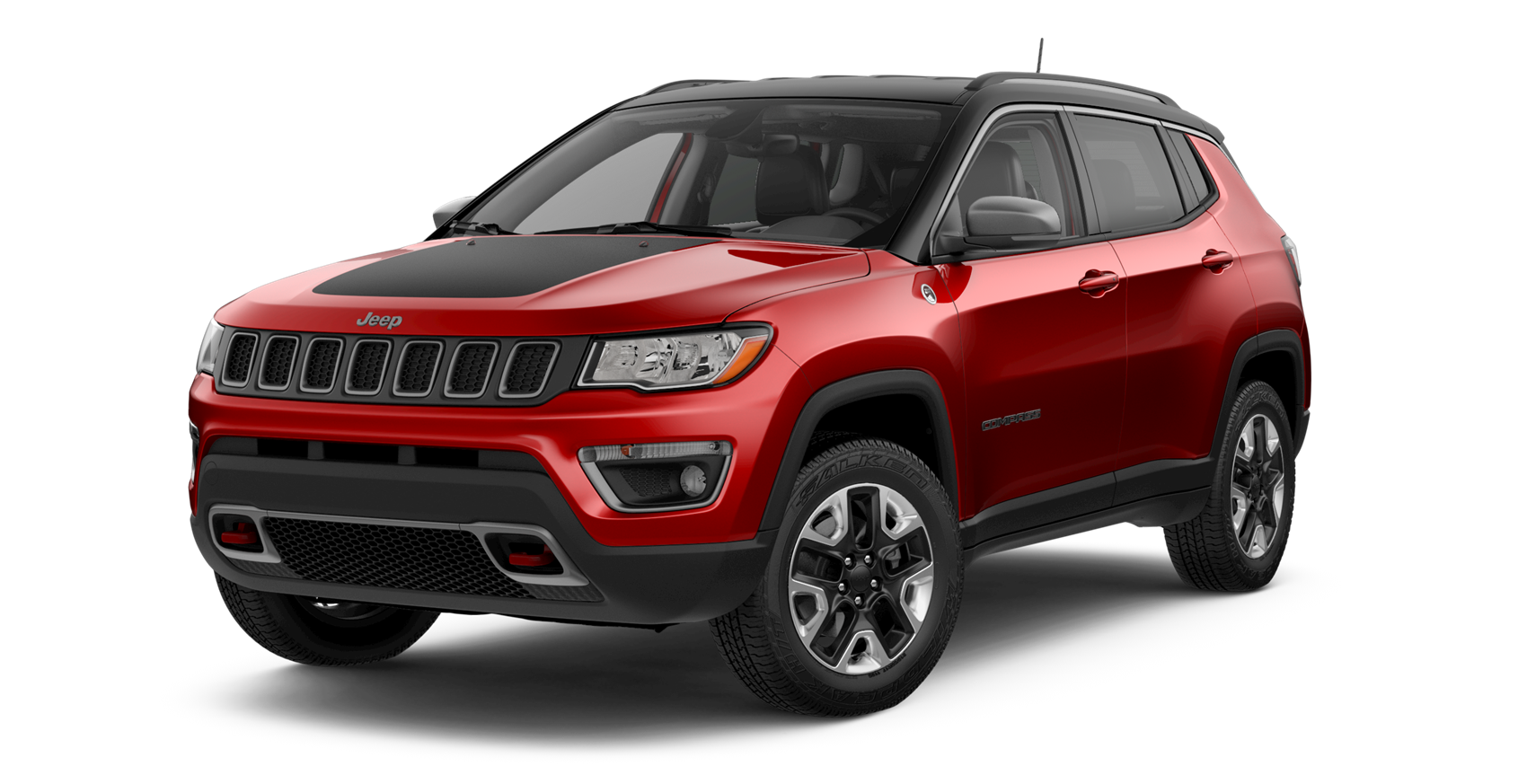 2021 Red Jeep Compass