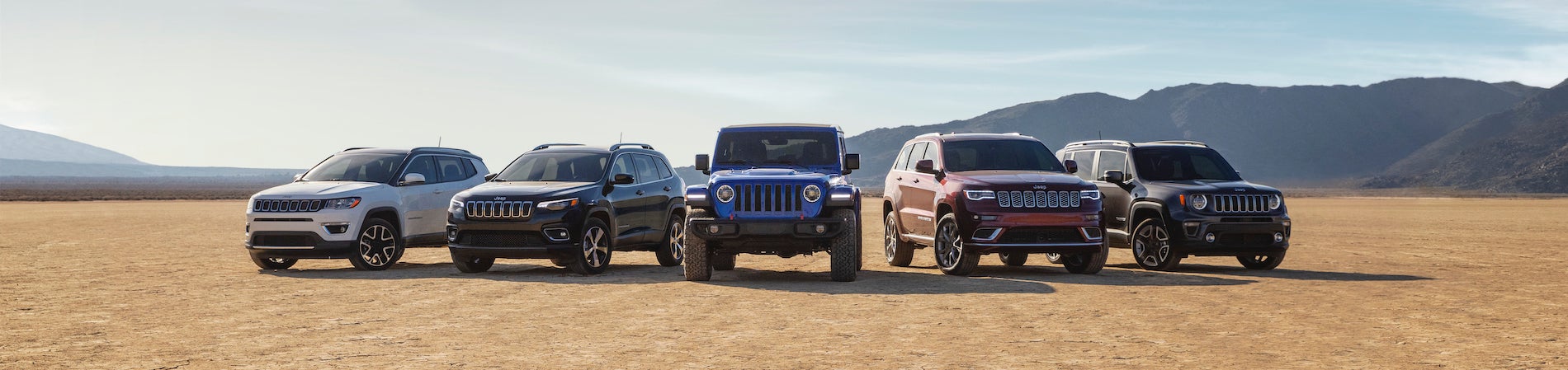 Jeep Multi Vehicle Line Up