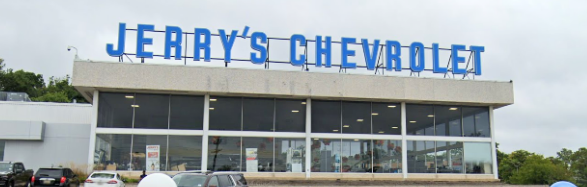 Exterior view of Jerry's Chevrolet