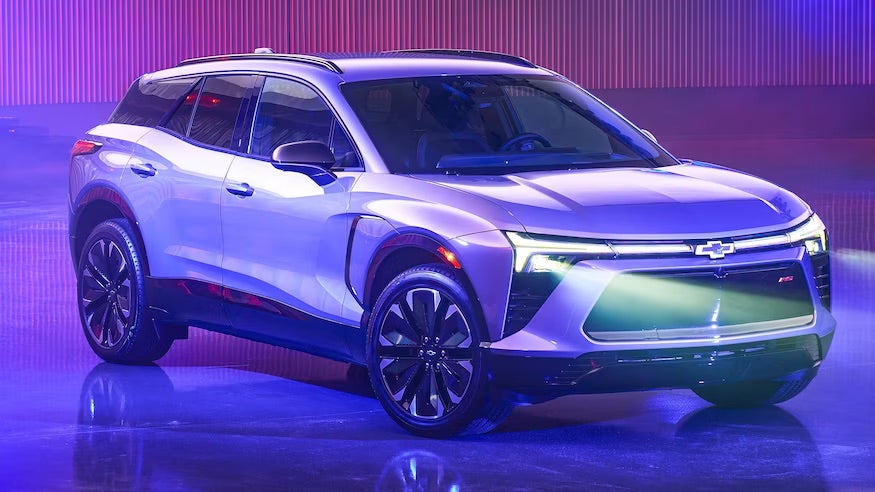 Chevrolet Blazer EV RS in Sterling Gray Metallic Baltimore, Maryland