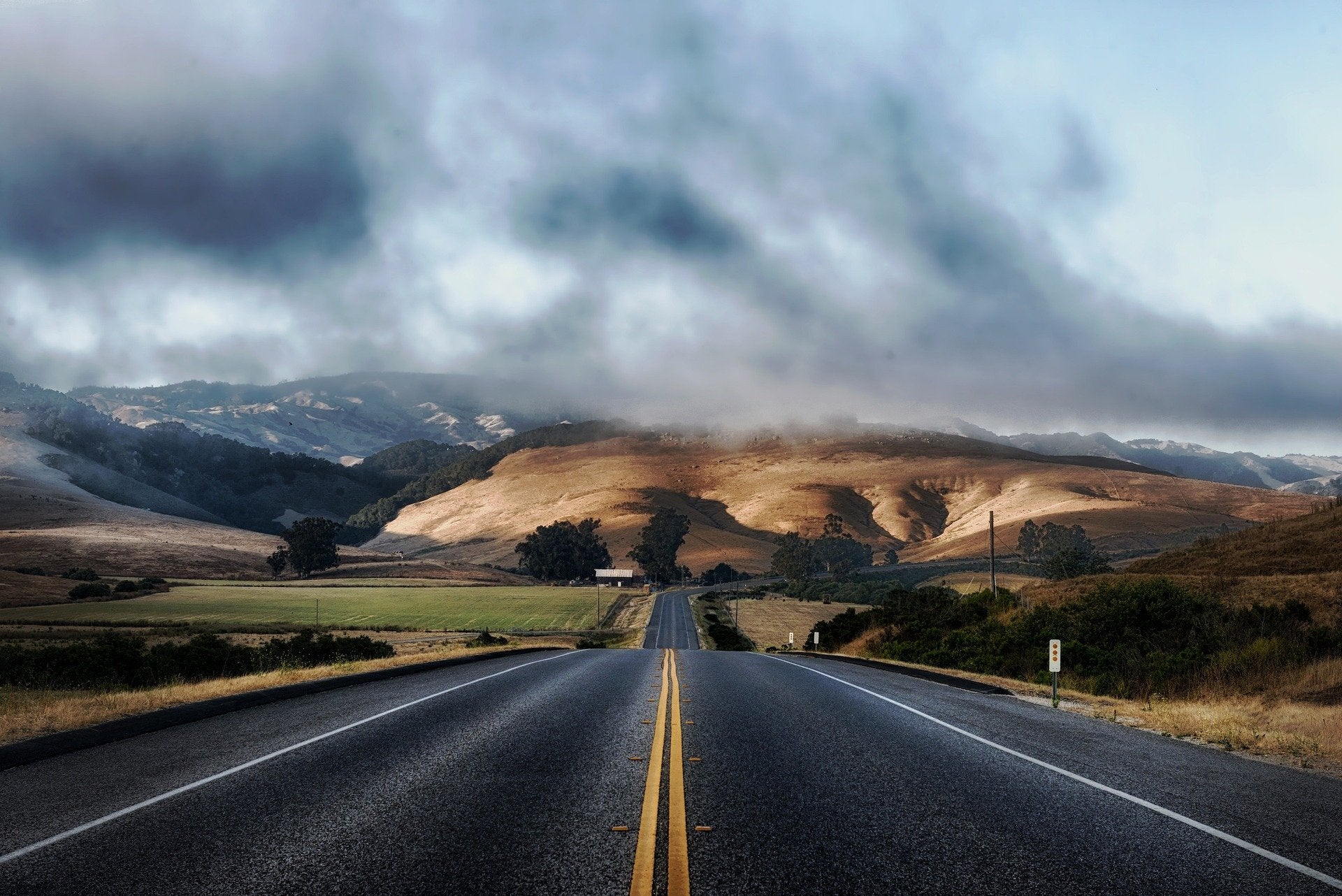 An open road