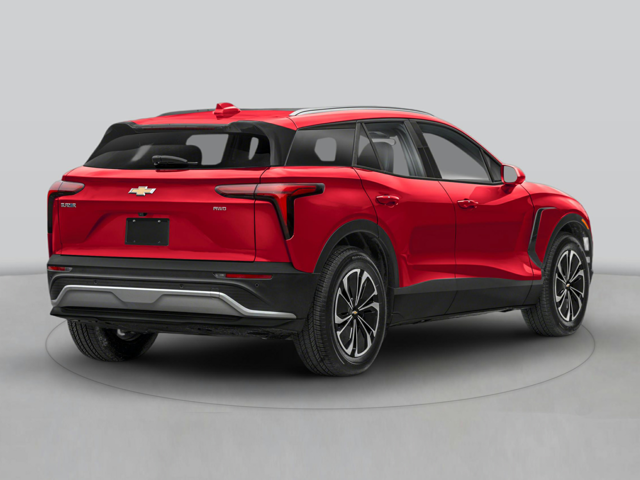 A red Chevrolet SUV