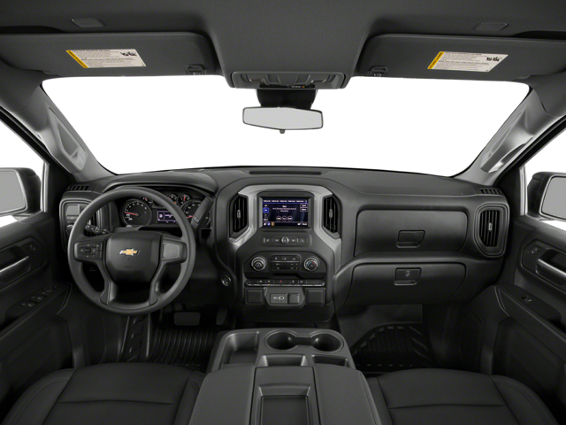 The front dashboard of a Chevrolet vehicle