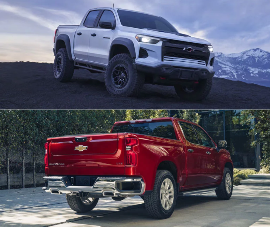 2026 colorado vs silverado 1500 trucks