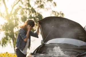 Person having an engine problem with their Chevrolet near Anderson, IN