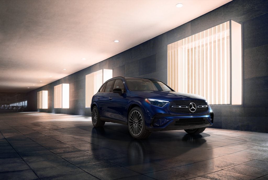 Mercedes-Benz protected against salt and corrosion as part of winterization for Chicago drivers.
