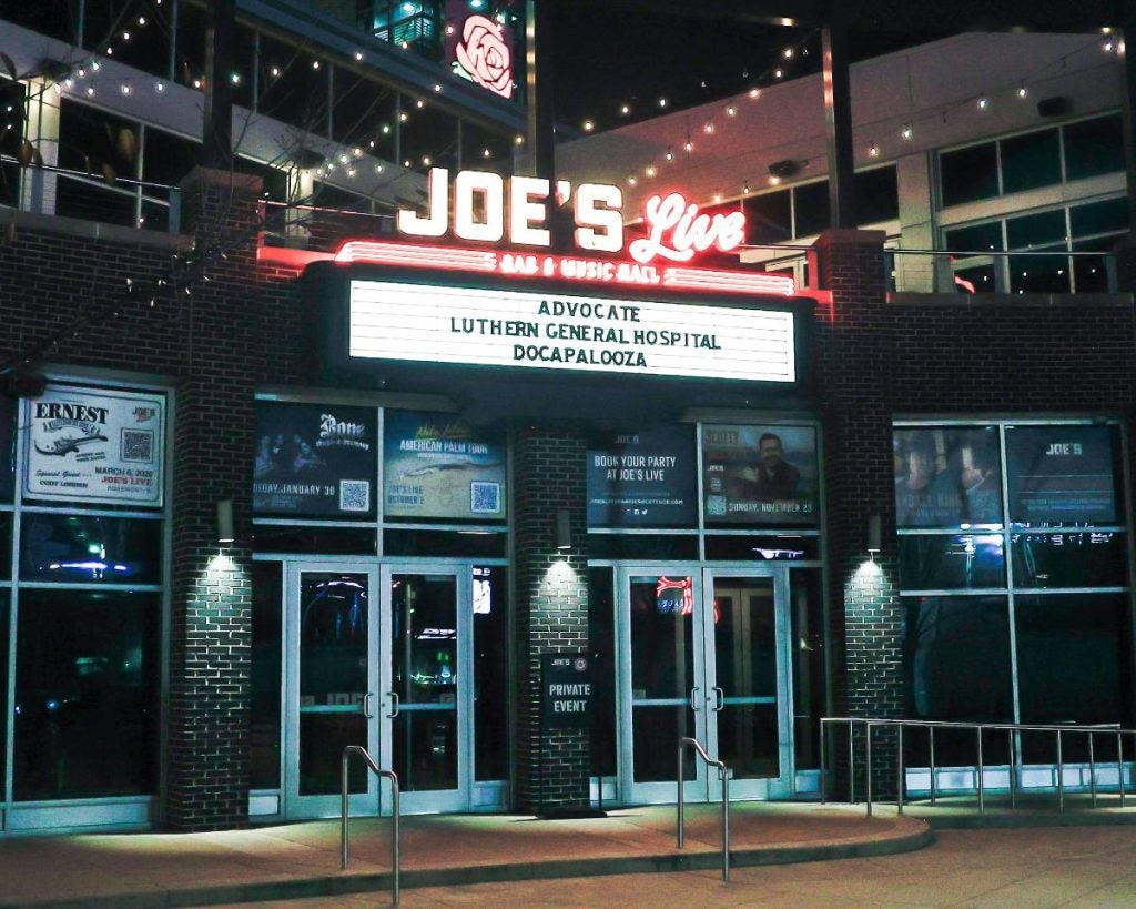 Marquee at Doc-a-palooza Rockin’ for a Cause