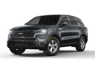 A black Kia Sorento