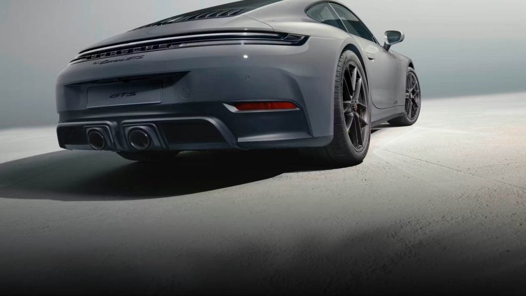 2026 Porsche 911 Carrera GTS exterior highlighting aggressive styling and performance features
