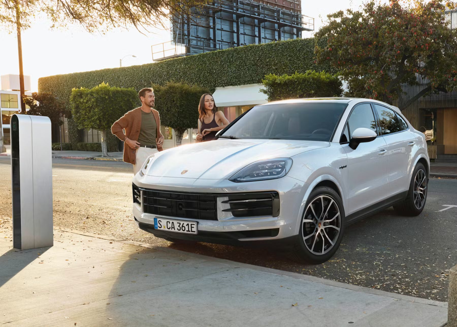 Porsche EV charging station in Chicago IL