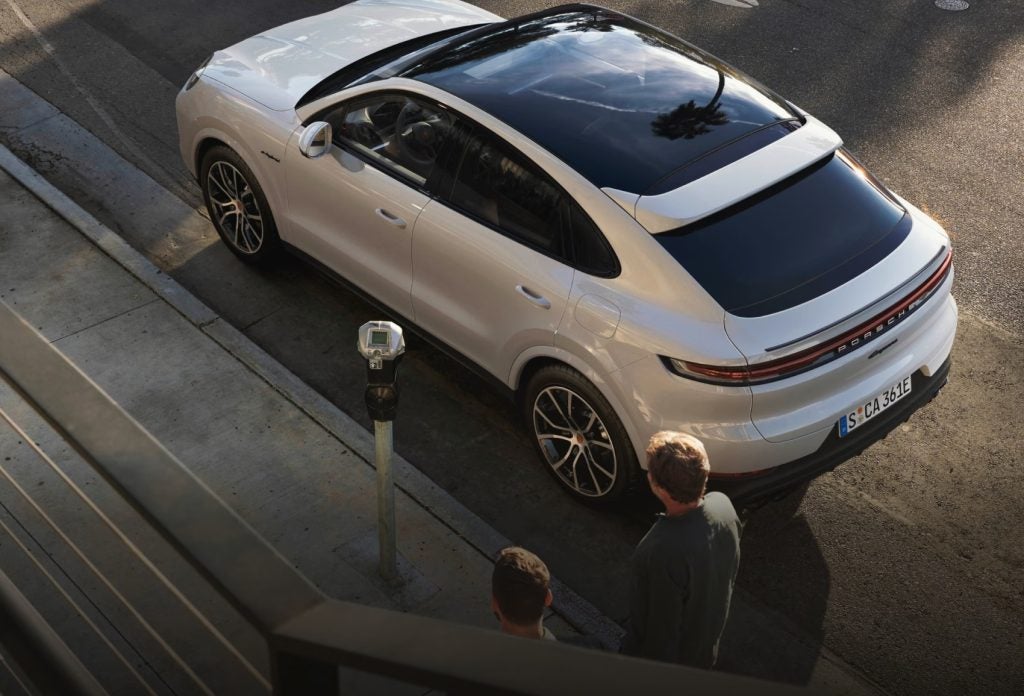 Porsche Cayenne SUV showcasing luxury and performance balance as Porsche prepares the future electric flagship SUV.