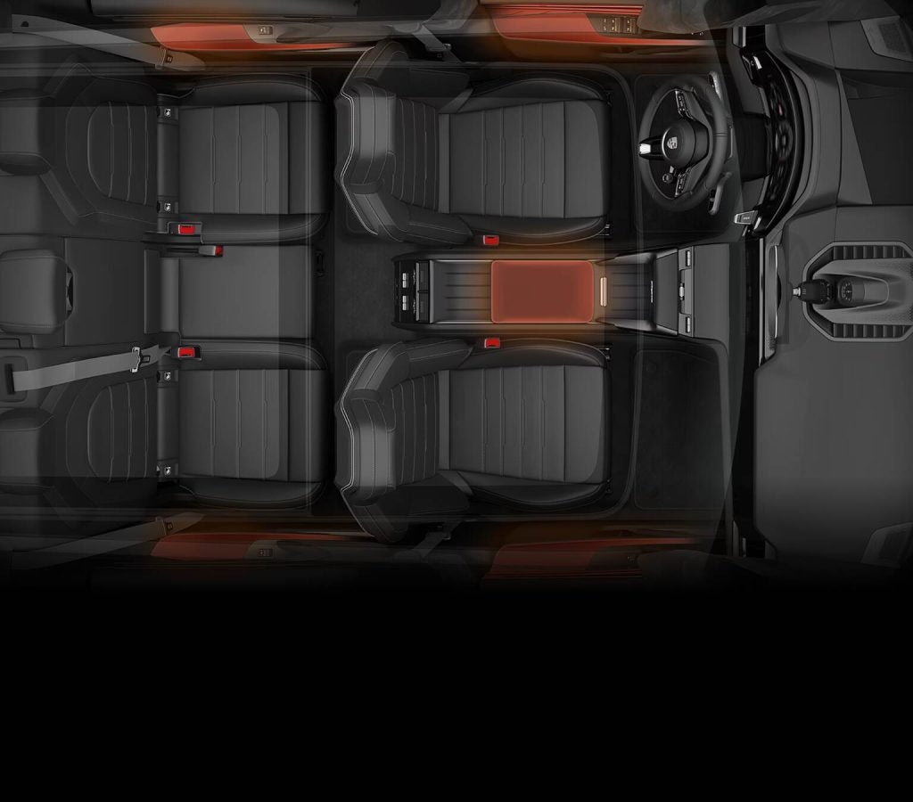 2026 Porsche Cayenne EV interior design showcasing technology and driver-focused layout