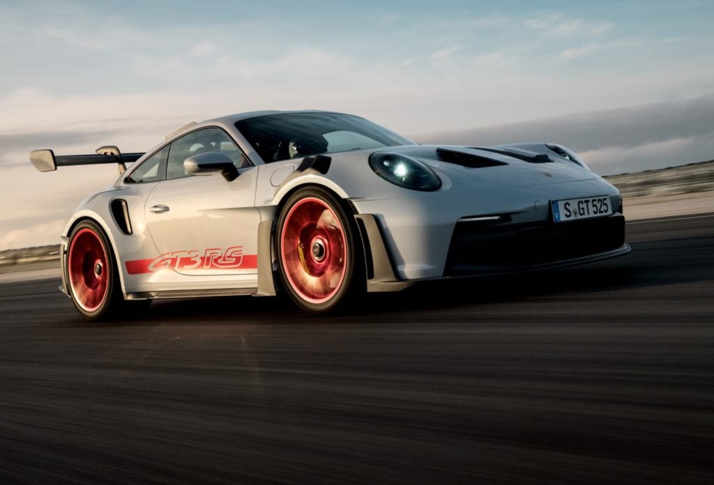 Porsche 911 image showing tire-related ownership factors tied to what the maintenance costs are like for a Porsche 911 in Chicago-area
