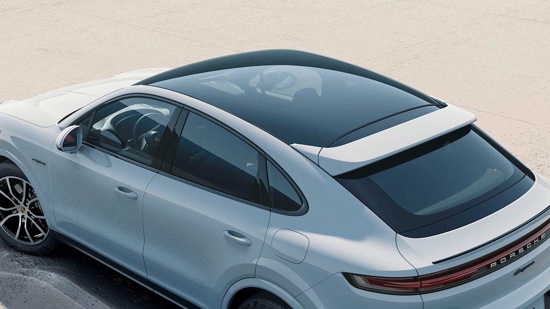 Porsche Cayenne electric flagship SUV concept showing the future of the Cayenne with modern luxury styling and electric performance design.