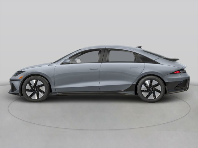A light blue Hyundai IONIQ 6