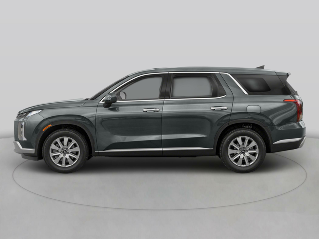 A dark green Hyundai Palisade