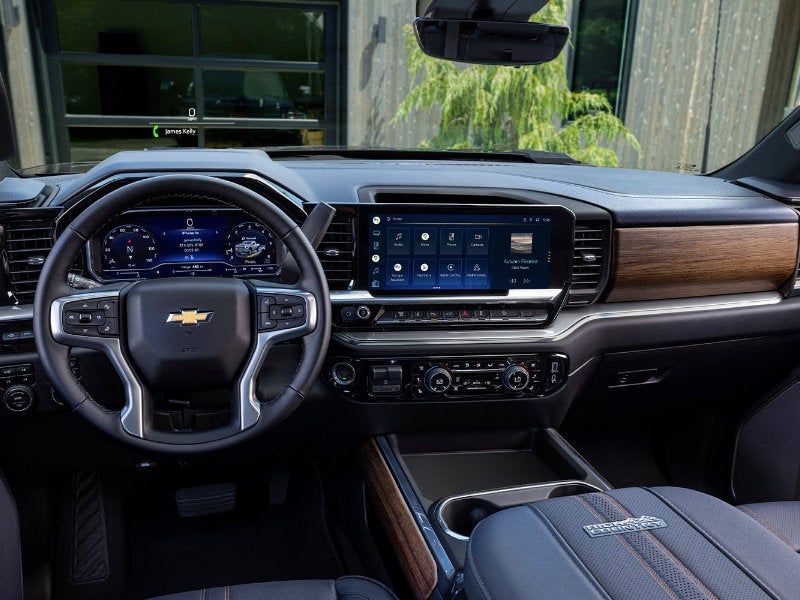 Spotlight on the 2024 Chevy Silverado HD High Country Trim near Parsons KS