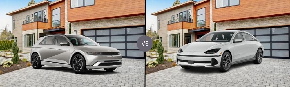 Compare 2025 Hyundai IONIQ 5 vs. 2025 Hyundai IONIQ 6