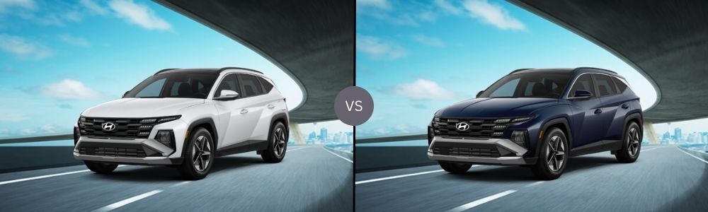 Compare 2025 Hyundai Tucson SEL vs. 2025 Hyundai Tucson SEL Convenience