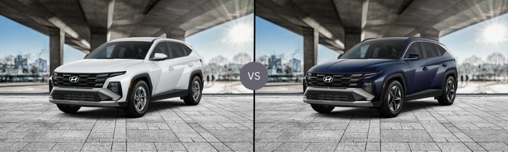 Compare 2025 Hyundai Tucson SE vs. 2025 Hyundai Tucson SEL