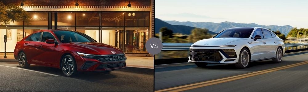 Compare 2026 Hyundai Elantra vs. 2026 Hyundai Sonata