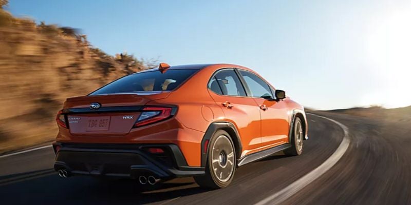 2022 Subaru WRX design