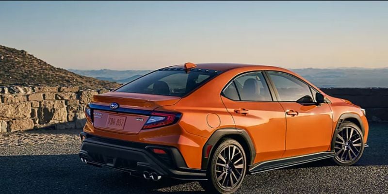 2022 Subaru WRX technology