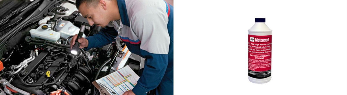 Ford Brake Fluid Exchange Service