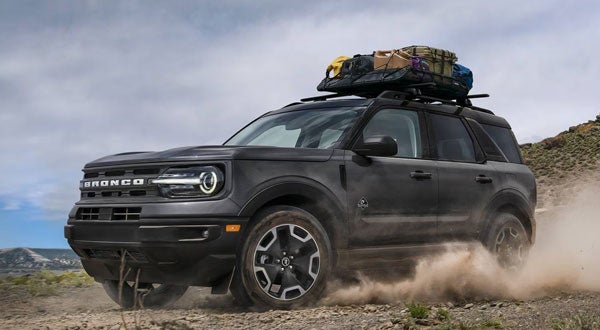 Ford Bronco Sport Driving Down the Road