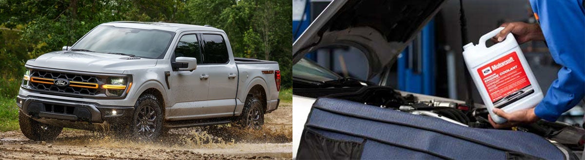 Ford Coolant Fluid Exchange Service