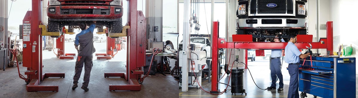 Ford Pro Certified Service Technicians