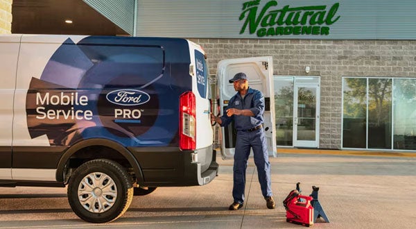 Ford Pro Mobile Service Van