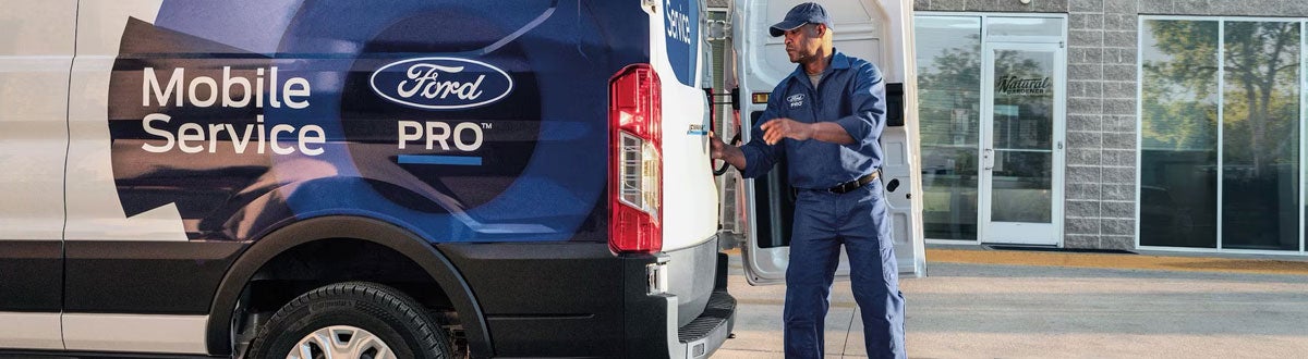 Ford Pro Mobile Service Van