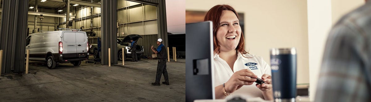 Ford Pro Service Amenities