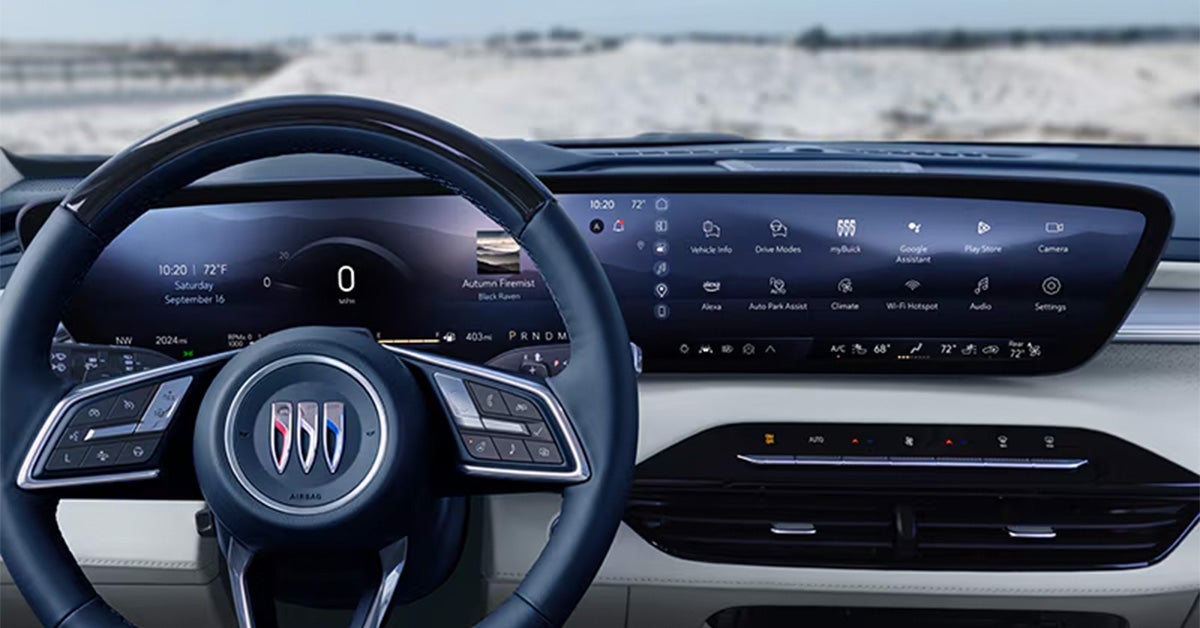 2025 Buick Enclave dashboard