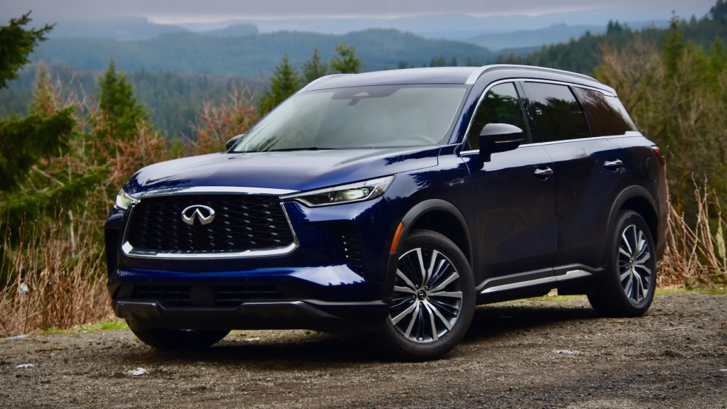 2023 Infiniti QX60 in blue