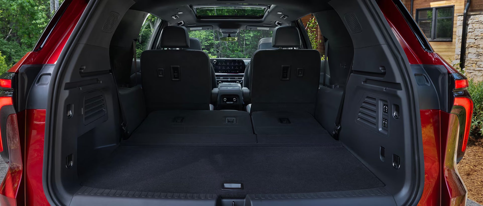 GMC Acadia vs. Chevy Traverse cargo space